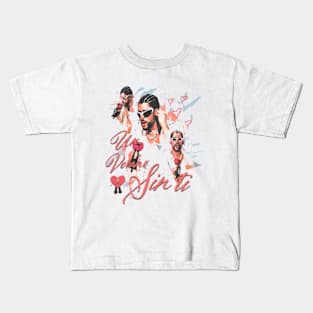 Bad Bunny Worlds Hottest Tour Kids T-Shirt